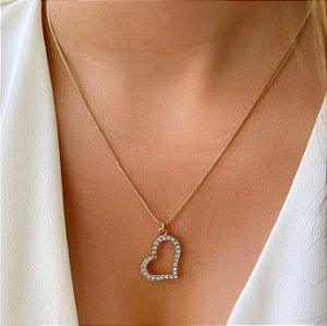 COLAR ESTRELAS VAZADAS A OURO 18K⭐️
