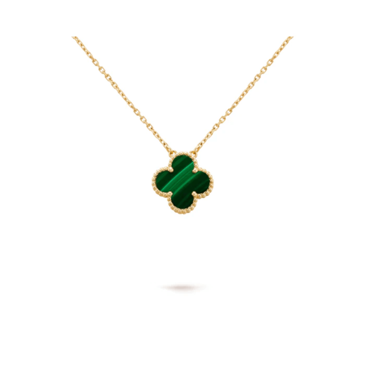 Conjunto Alhambra Trevo Colar, Pulseira e Brinco Verde