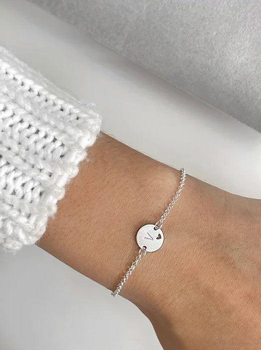 Pulseira Inicial - Prata 925