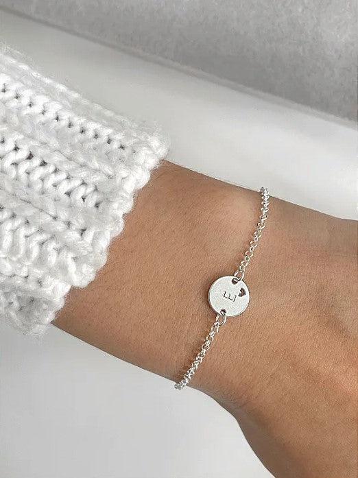 Pulseira Inicial - Prata 925