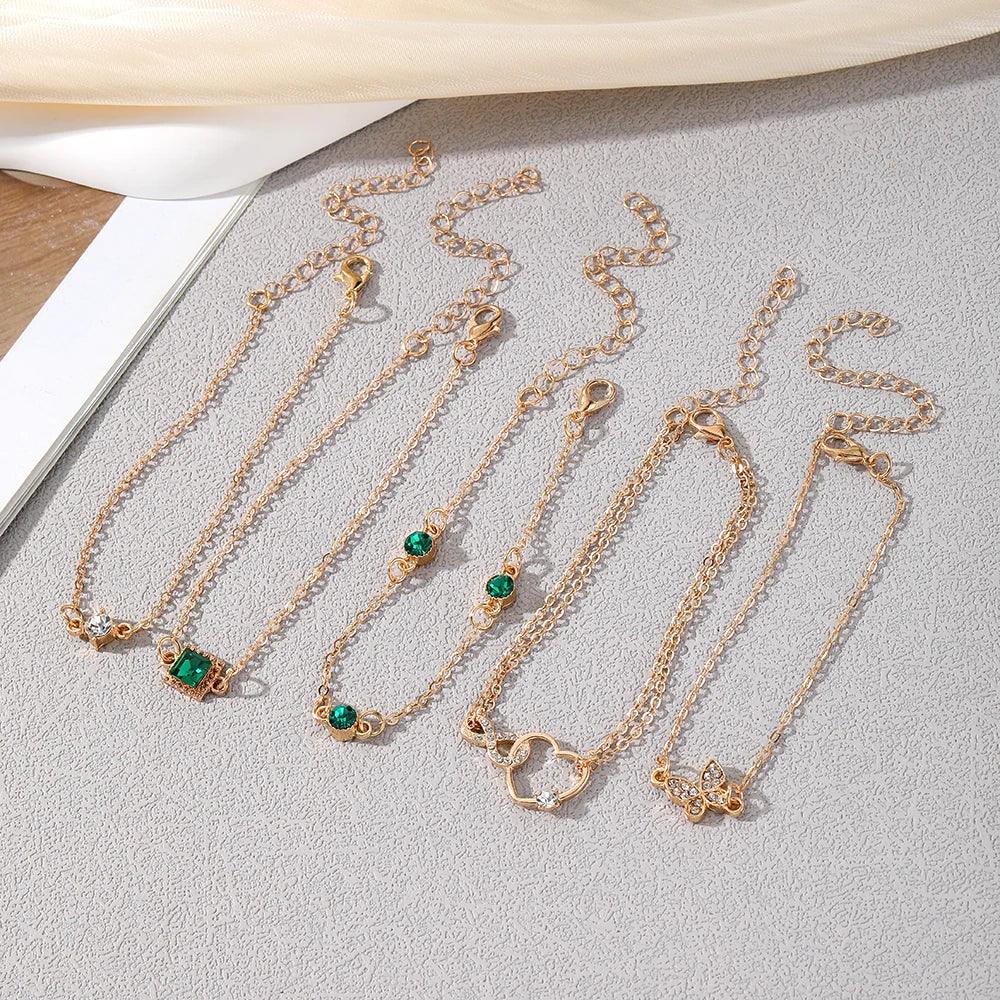Conjunto com 5 Pulseiras - Modernet