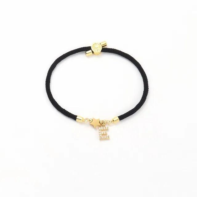 Pulseira com inicial de A-Z - Coleção Aura