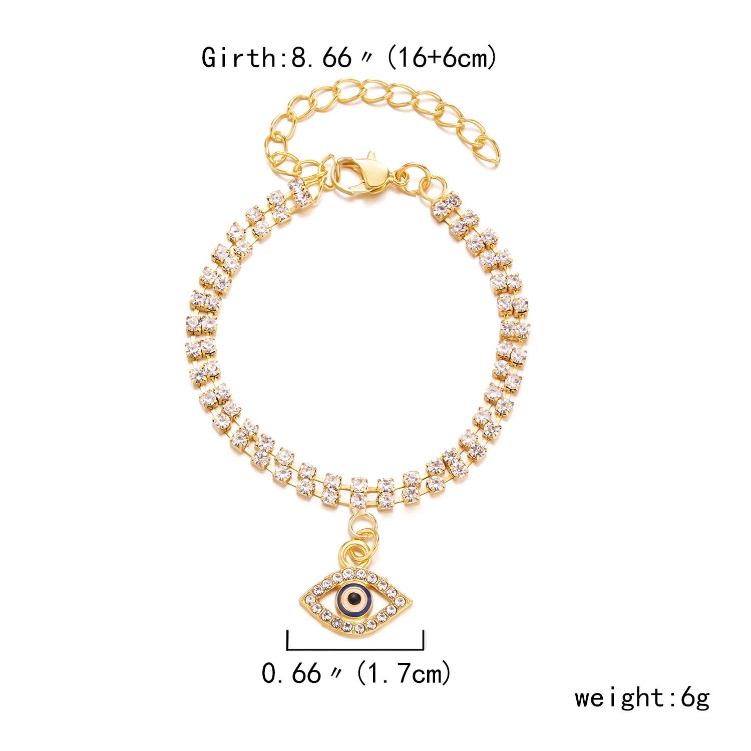 Pulseira de Olho grego VARIOS MODELOS - Coleção Elegance