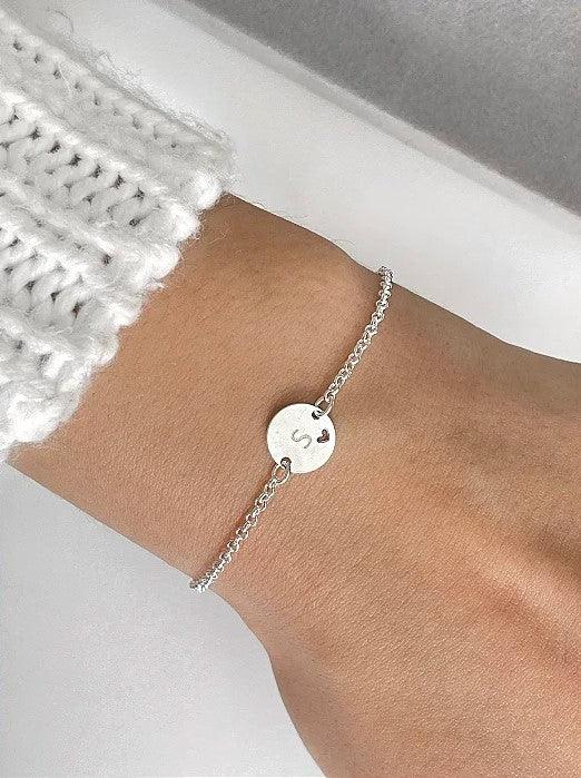 Pulseira Inicial - Prata 925