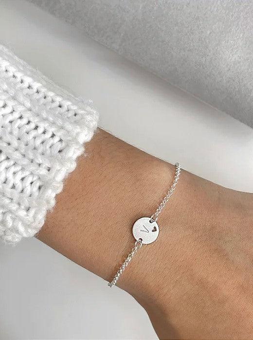 Pulseira Inicial - Prata 925