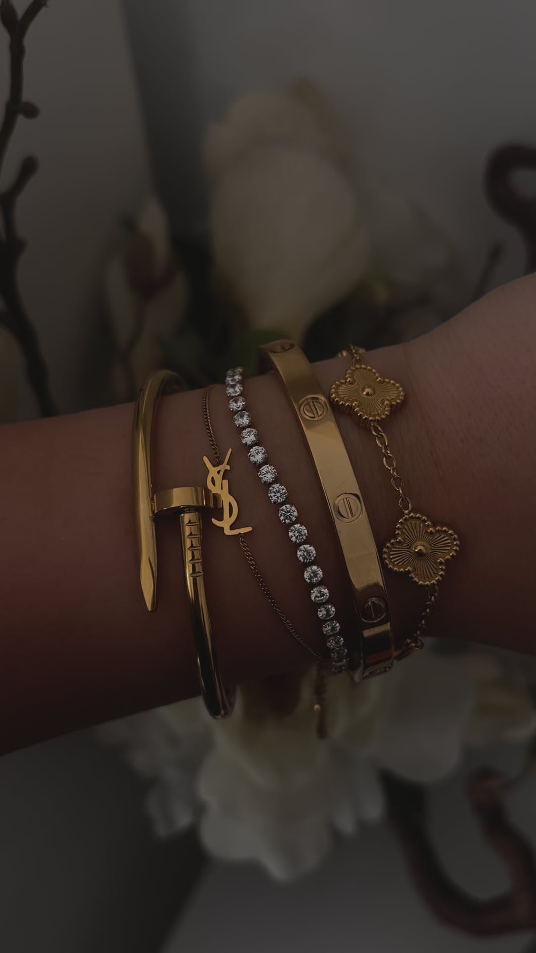 Conjunto "Zaya" Luxo - 5 peças
