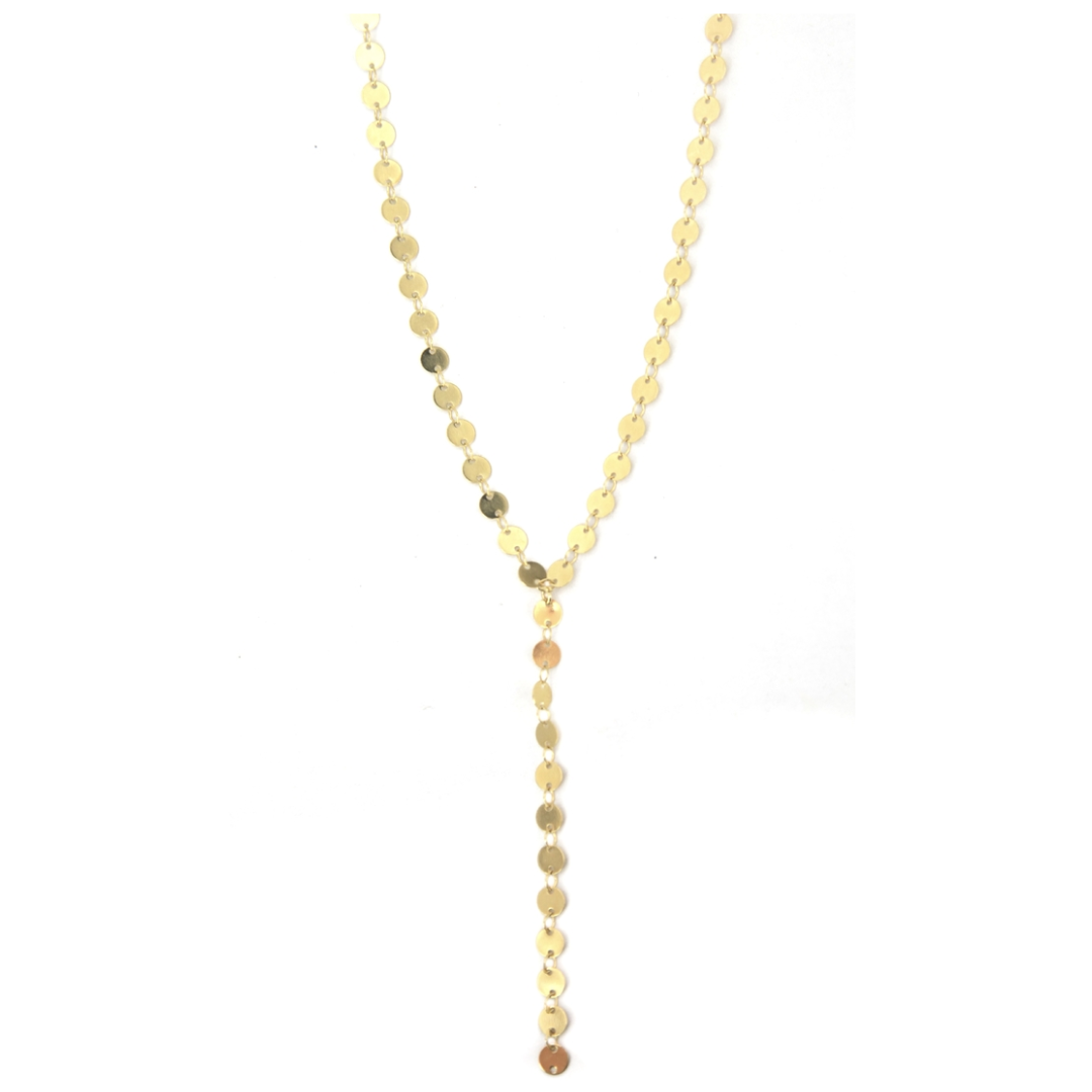 Gravatinha Bolinhas Banhada a Ouro 18k