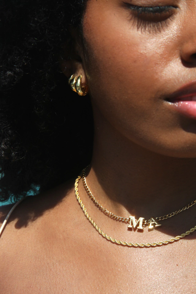 Choker Names Banhada a Ouro 18k