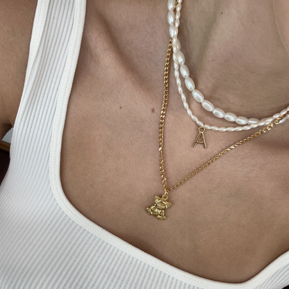 Colar Teddy Banhado a Ouro