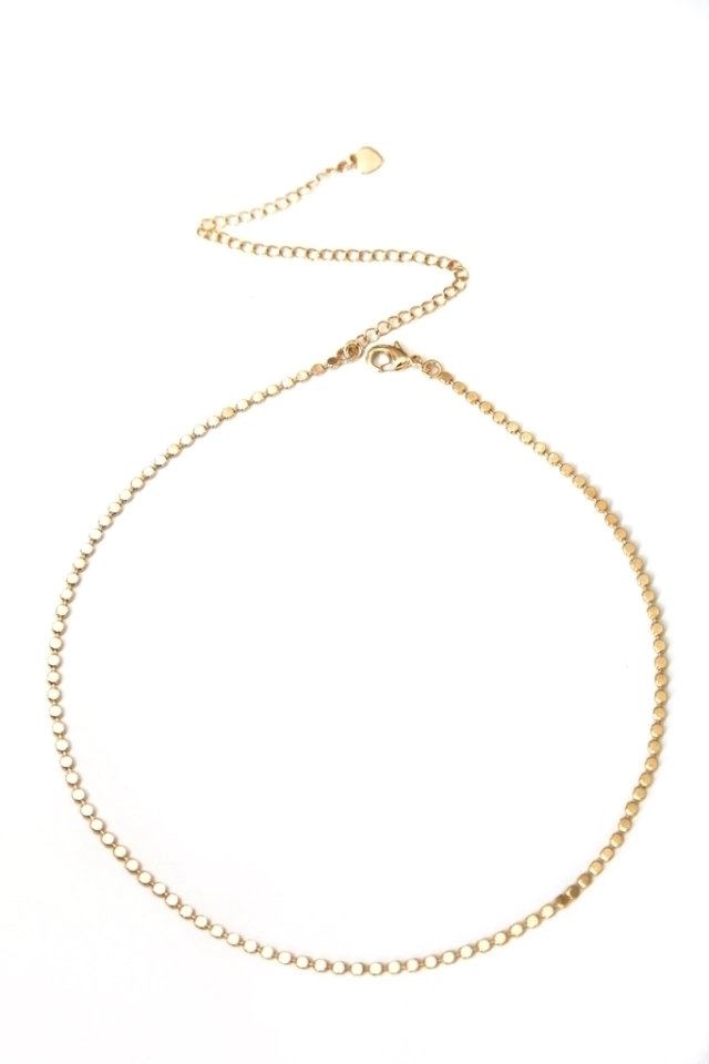 Choker Milos Folheada a ouro 18k